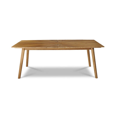 Cambria Rectangular Teak Outdoor Dining Table