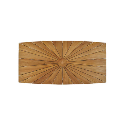 Cambria Rectangular Teak Outdoor Dining Table