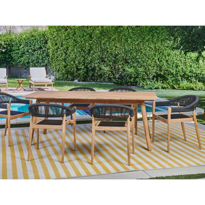 Cambria Rectangular Teak Outdoor Dining Table