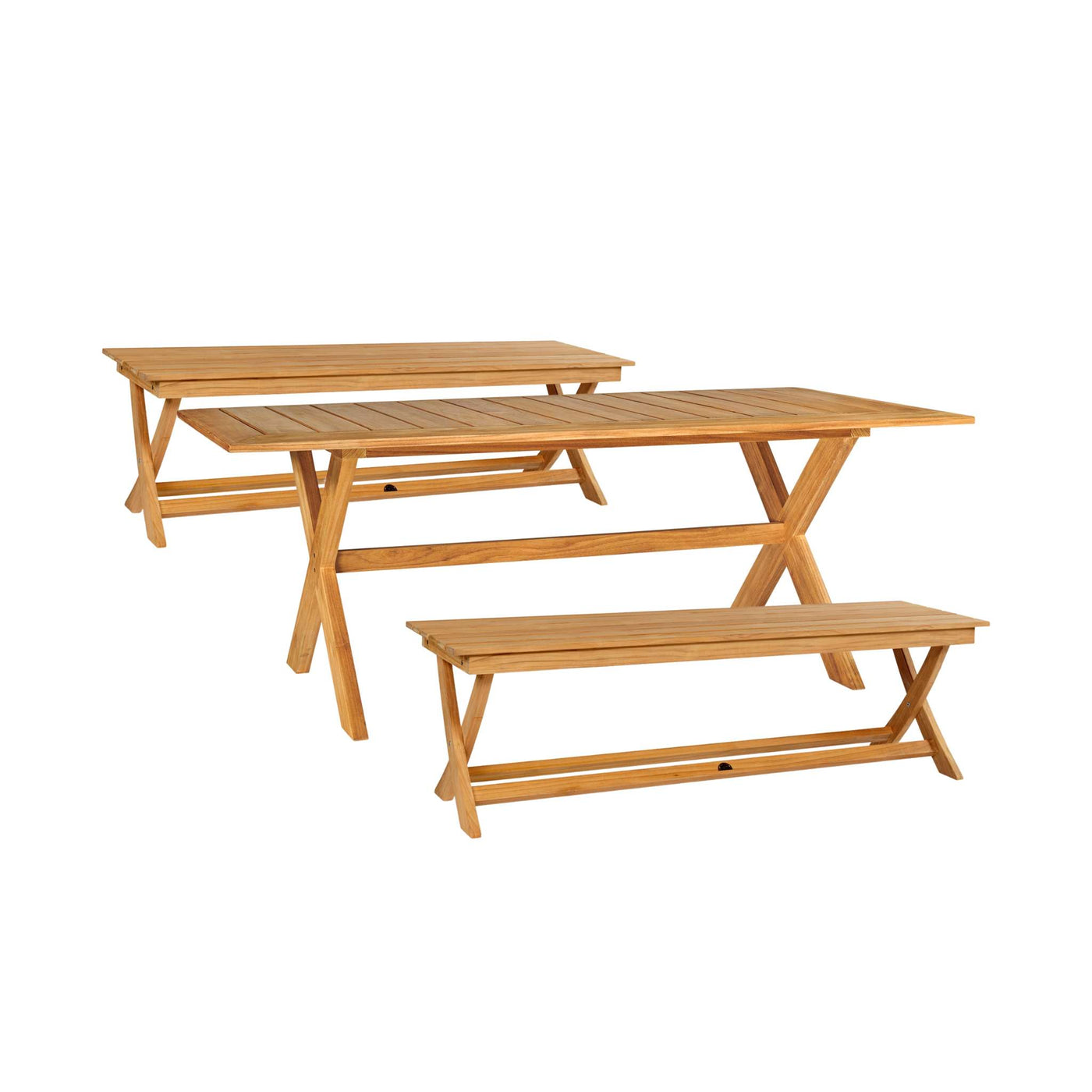 Oakville Rectangular Teak Outdoor Dining Table