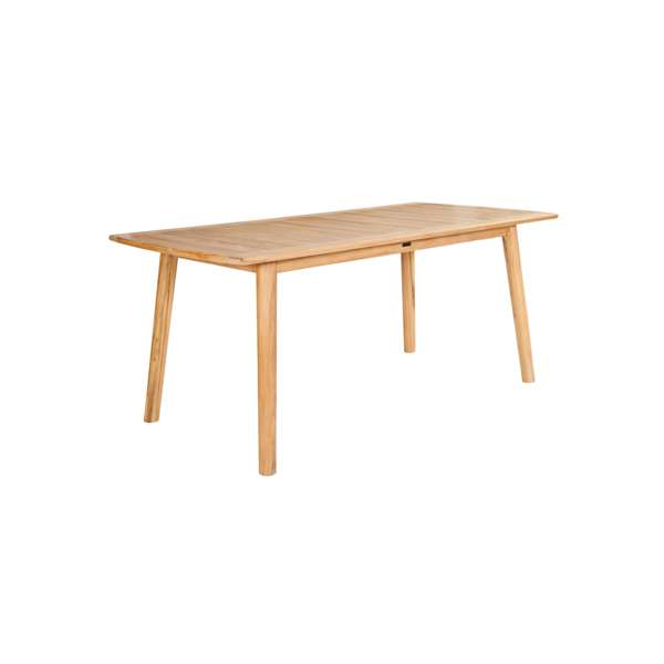 Modurn Rectangular Teak Outdoor Dining Table