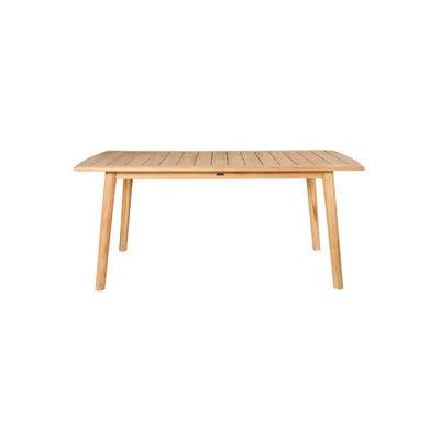 Modurn Rectangular Teak Outdoor Dining Table