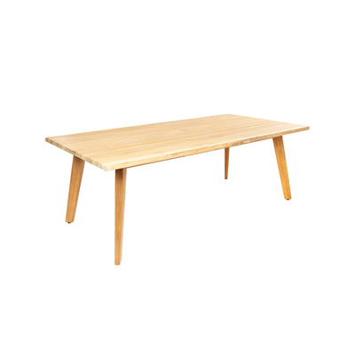 La Costa 84-inch Rectangular Teak Outdoor Wide-plank Dining Table