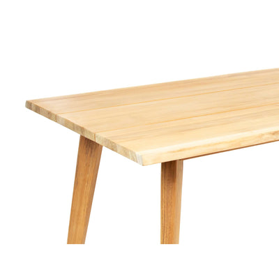 La Costa 84-inch Rectangular Teak Outdoor Wide-plank Dining Table