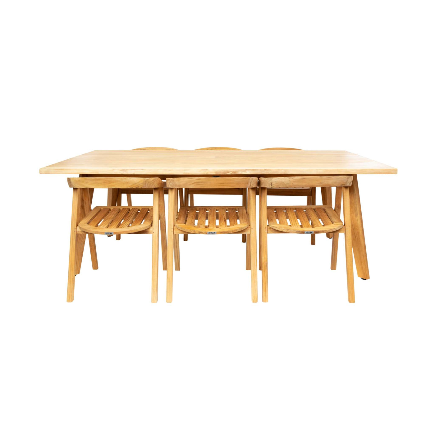 La Costa 84-inch Rectangular Teak Outdoor Wide-plank Dining Table