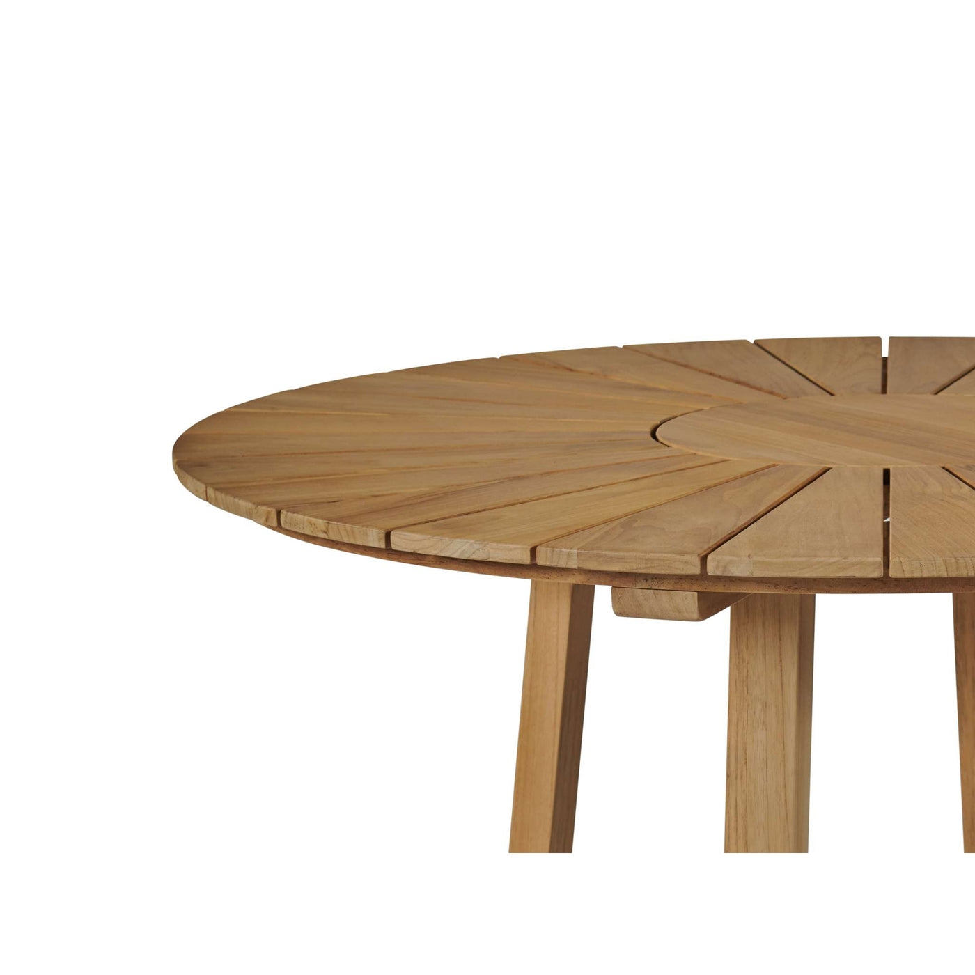 Cambria Round Teak Outdoor Dining Table