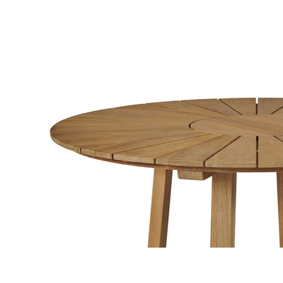 Cambria Round Teak Outdoor Dining Table