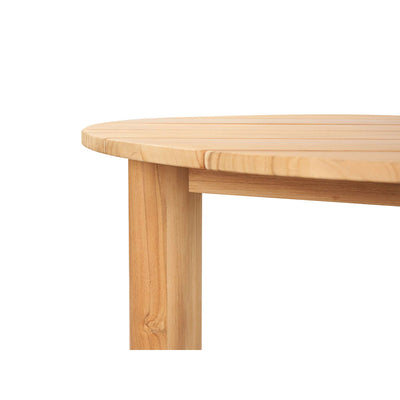 Rudolph Round Teak Outdoor Coffee Table