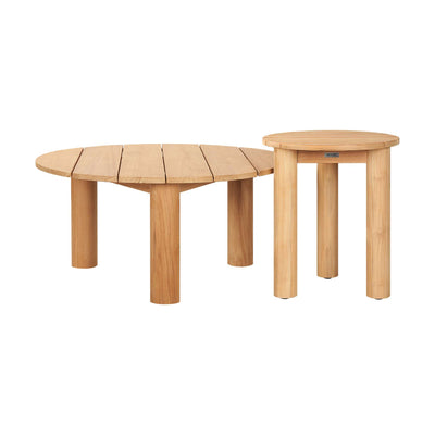 Rudolph Round Teak Outdoor Coffee Table