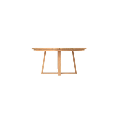 Sunburst Oval Teak Outdoor Coffee Table