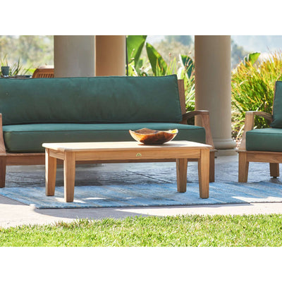 Grande Rectangular Teak Outdoor Coffee Table