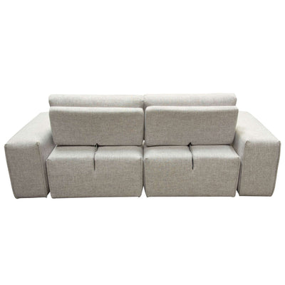 Jazz Modular Sectional with Adjustable Backrests in Fabric by Diamond Sofa