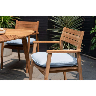 Amazonia Jade With Cushions Dining  Arm Chair