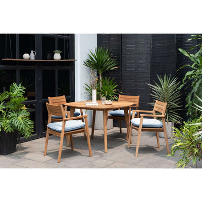 Amazonia Jade With Cushions Dining  Arm Chair