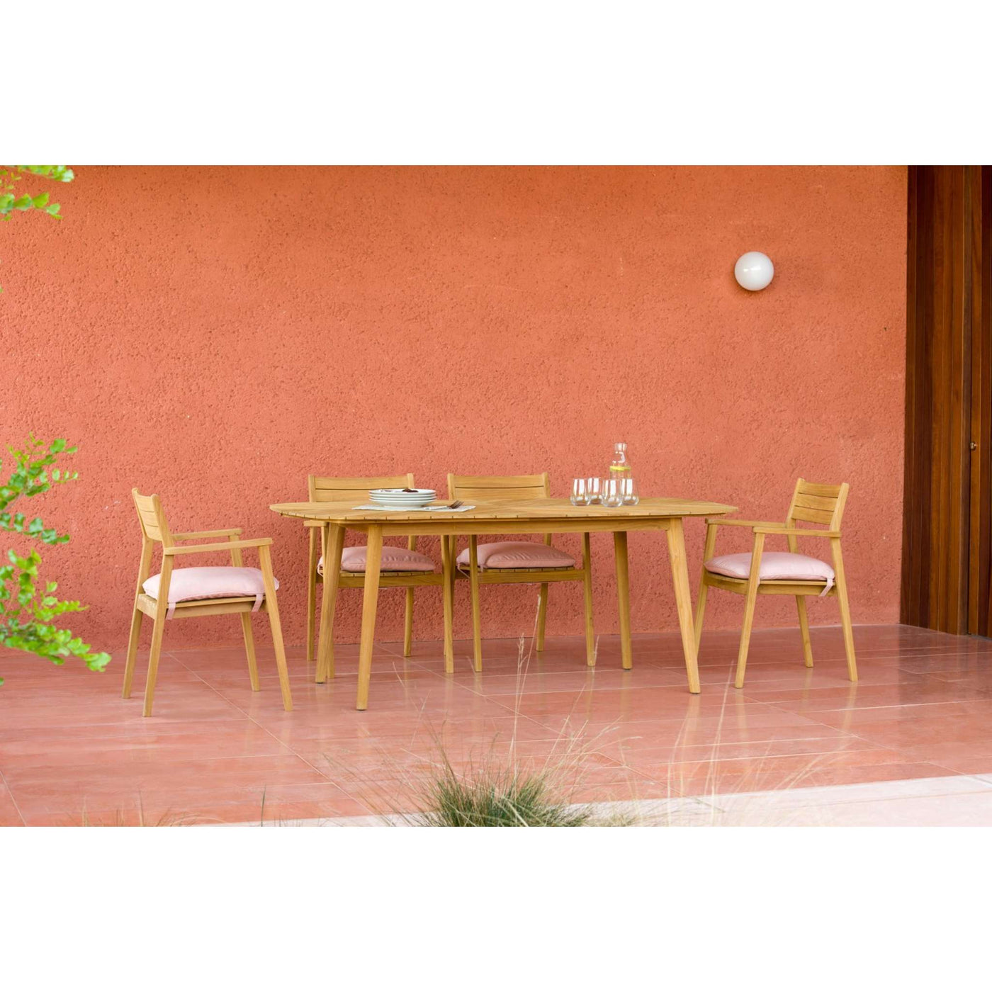 Amazonia Jade Oval Dining Table