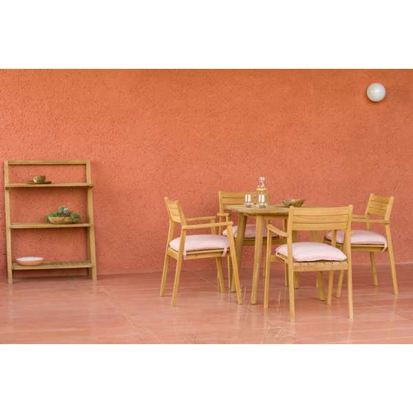 Amazonia Amber  Rectangular Dining Set With Cushions