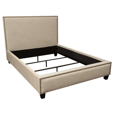 La Jolla Bed with Nail Head Accent by Diamond Sofa