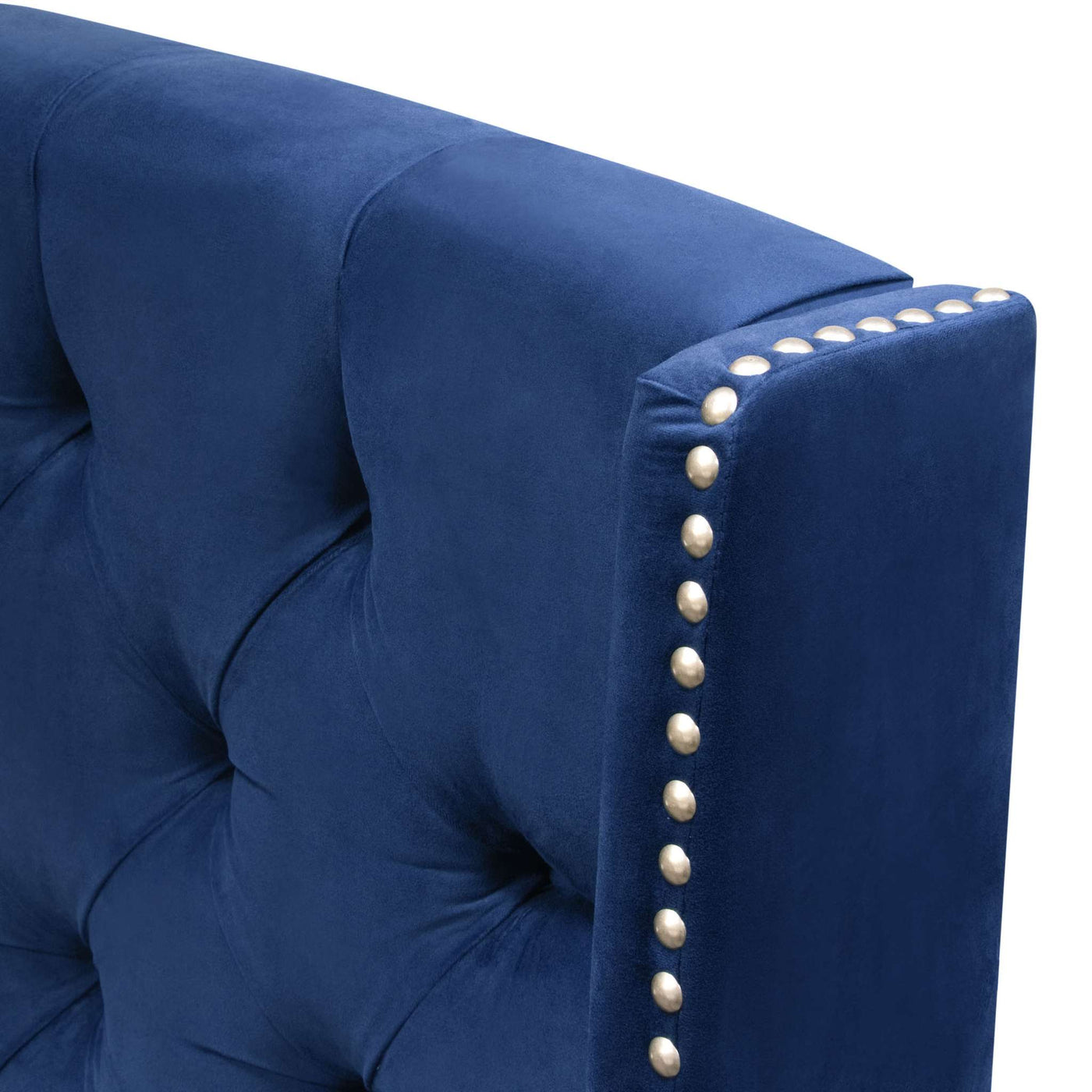 Majestic Tufted Velvet w/ Nail Head Accent by Diamond Sofa