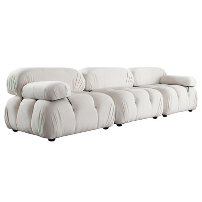 Paloma Modular Sectional Sofa in Velvet by Diamond Sofa