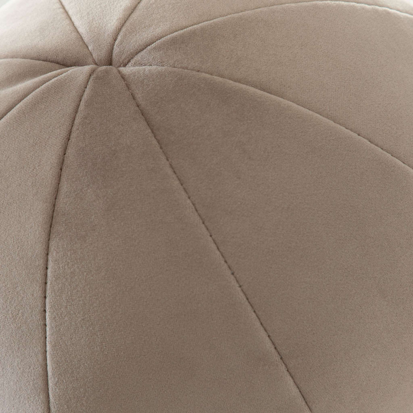 Set of (2) 10" Round Accent Pillows in Faux Sheepskin by Diamond Sofa