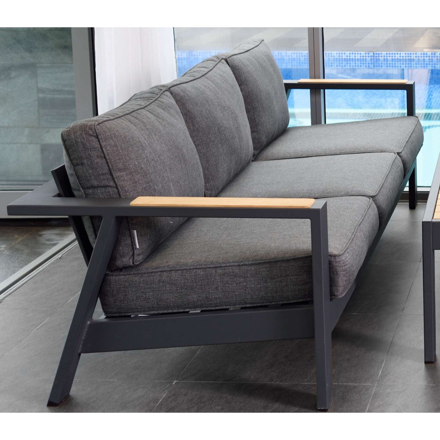 Amazonia Luxem 6 Seater Seating Set