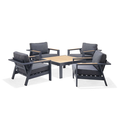 Amazonia Luxem 5 Pieces Seating Set