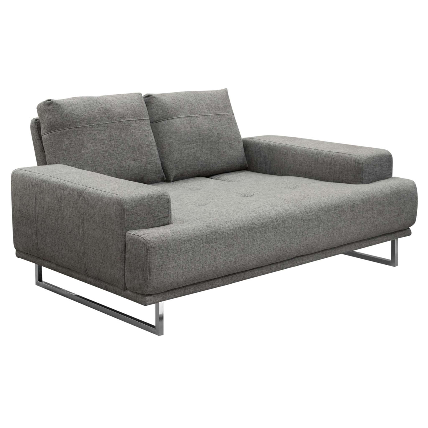 Russo Sofa w/ Adjustable Seat Backs in Leather by Diamond Sofa