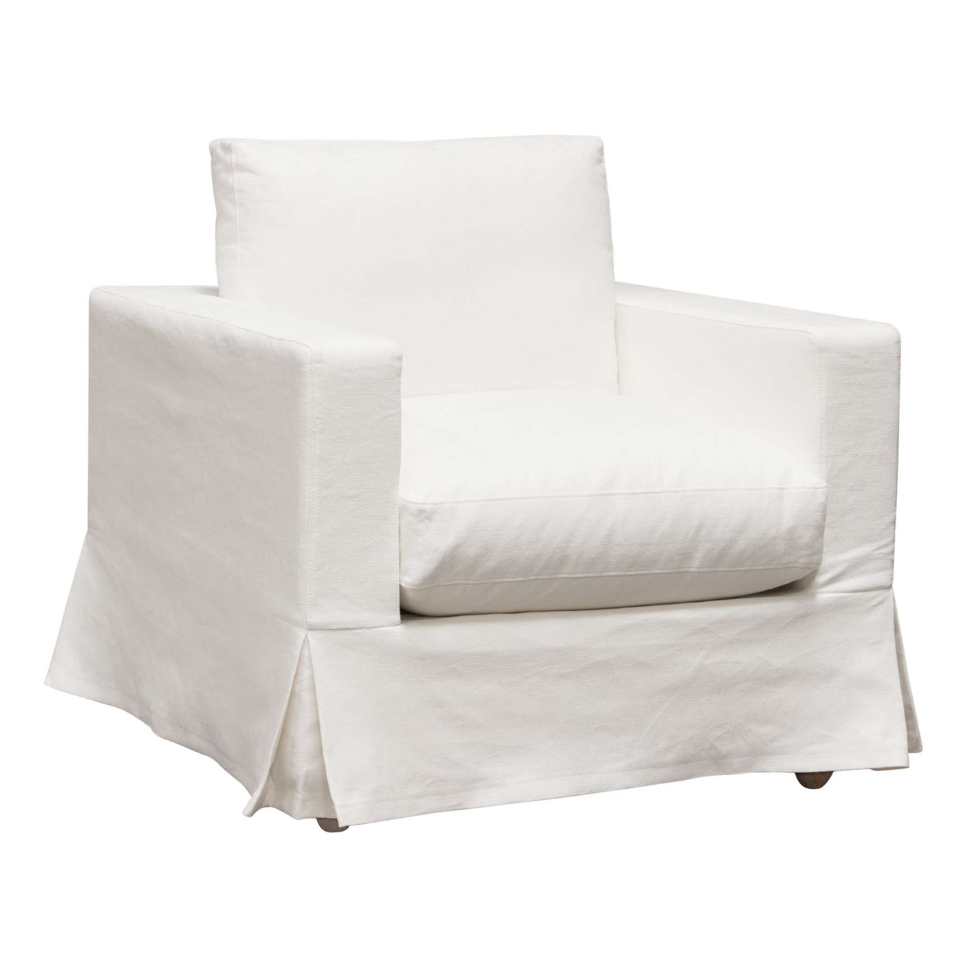 Savannah Slip-Cover Chair in Linen by Diamond Sofa