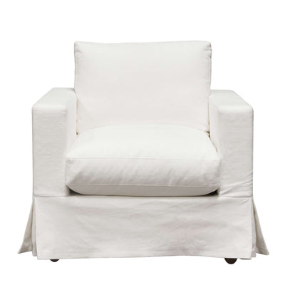 Savannah Slip-Cover Chair in Linen by Diamond Sofa