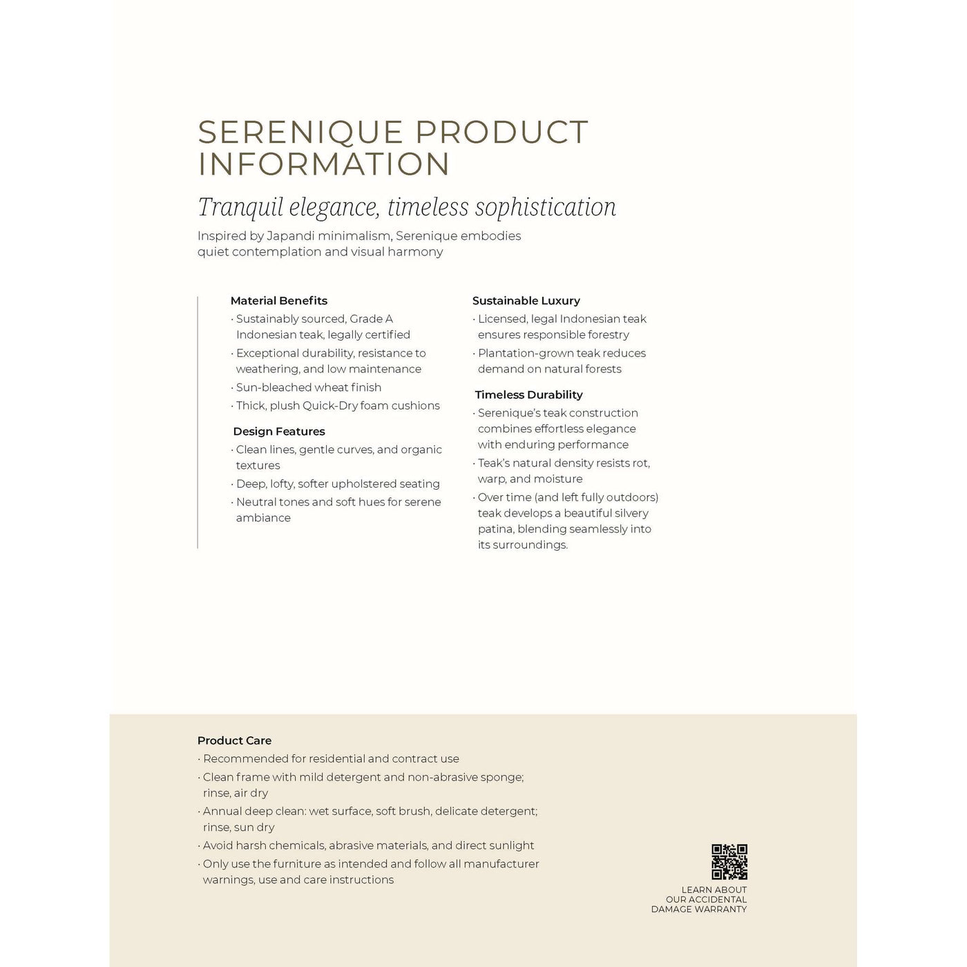 Serenique Dining Table