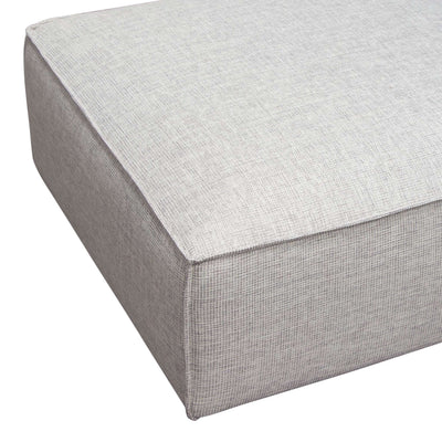 Vice 4PC Modular Sectional in Barley Fabric with Ottoman by Diamond Sofa