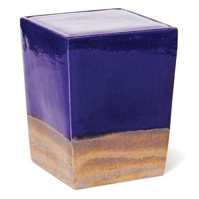 Two Glaze Square Cube Set of Two