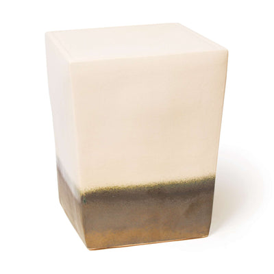 Two Glaze Square Cube Set of Two