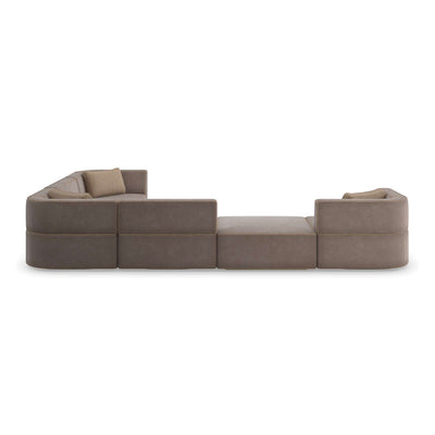 Marbella Sofa & Sectionals (Brown)