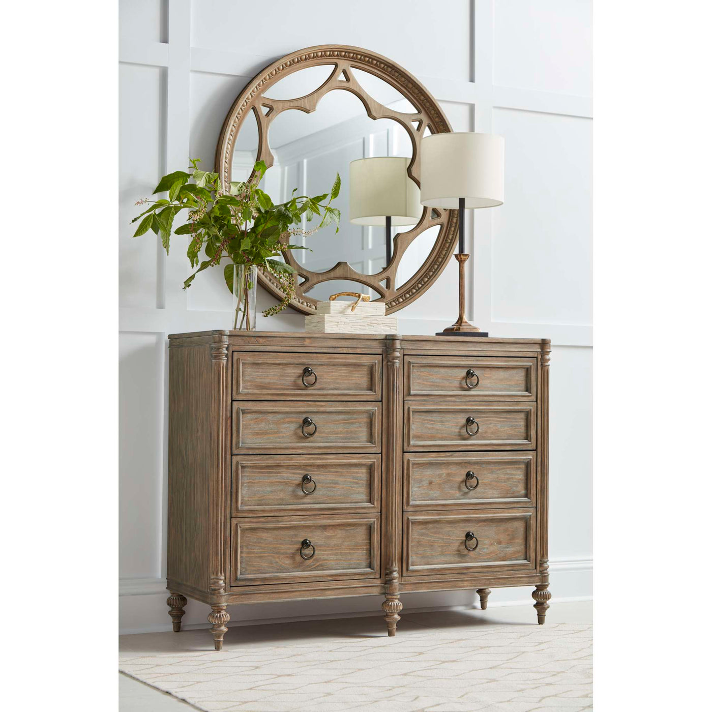 Architrave Round Mirror