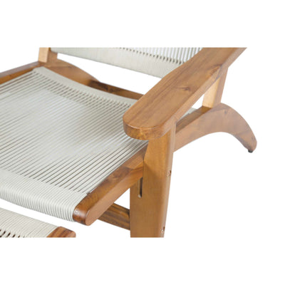 Norway Lounge Chair and Ottoman Set of Two