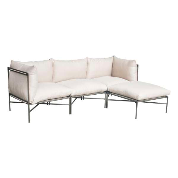 Hebrides 4 Piece Outdoor Sectional Sofa