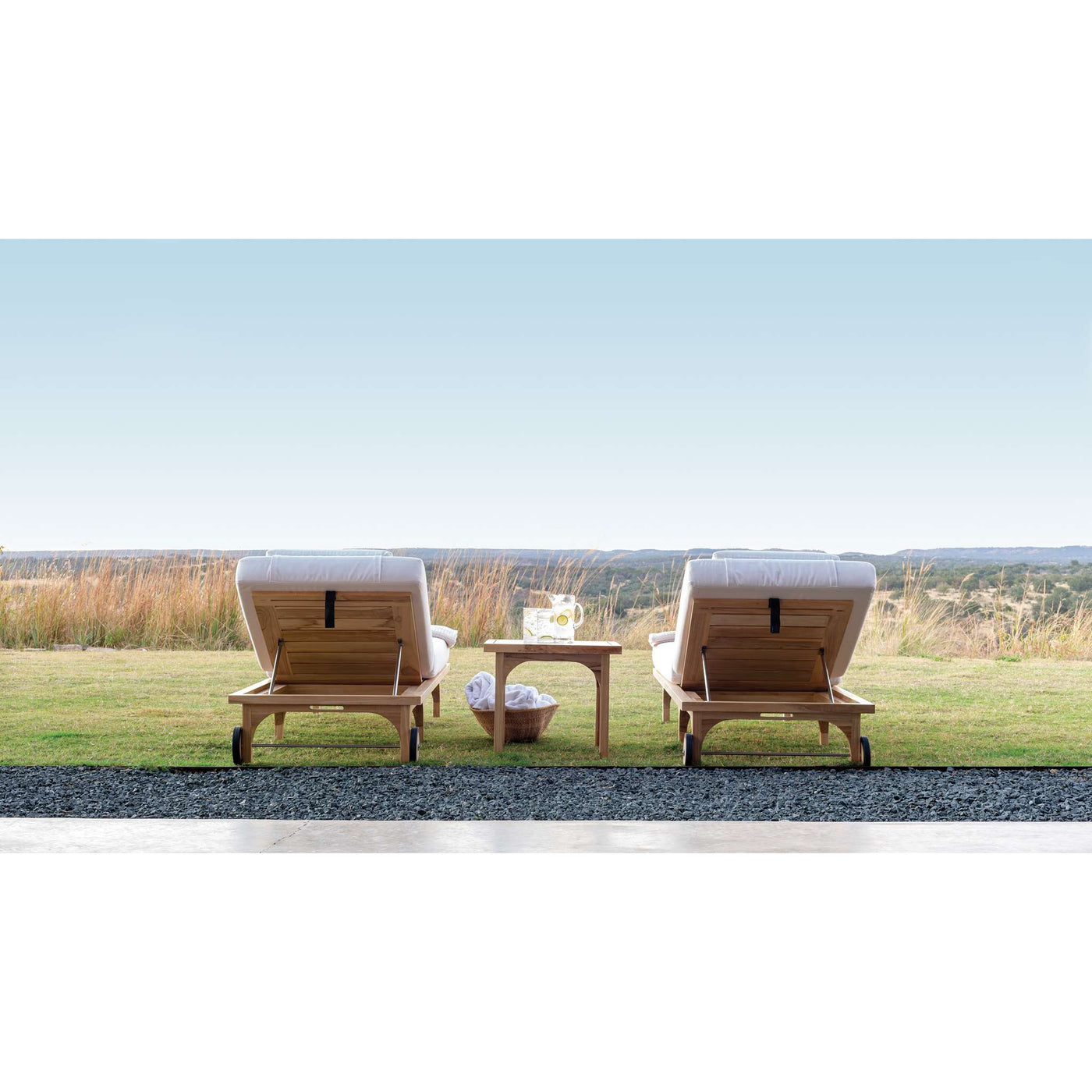 Serenique Pool Chaise Set of Two