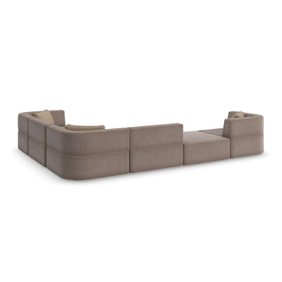 Marbella Sofa & Sectionals (Brown)