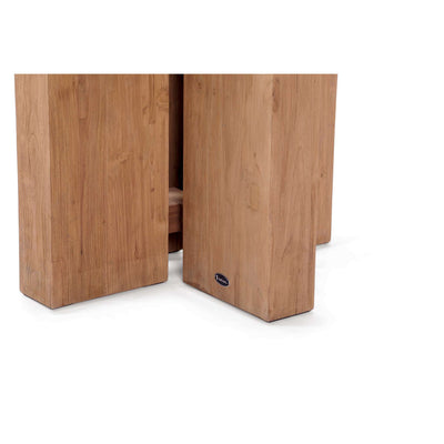 Java Teak and Concrete Dining Table