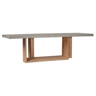Lucca Teak and Concrete Counter Table