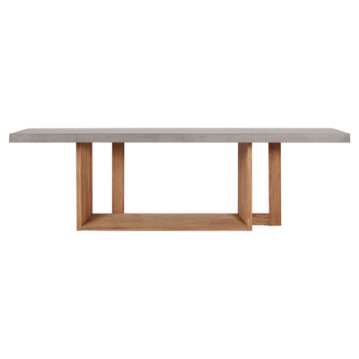 Lucca Teak and Concrete Counter Table