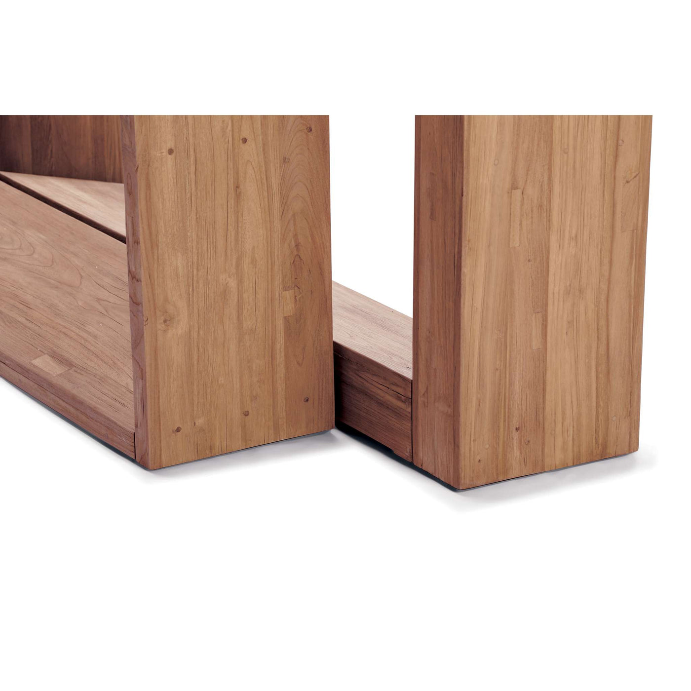 Lucca Teak and Concrete Counter Table