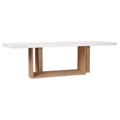 Lucca Teak and Concrete Counter Table