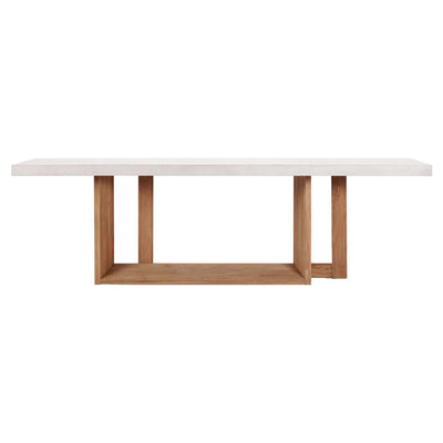Lucca Teak and Concrete Counter Table