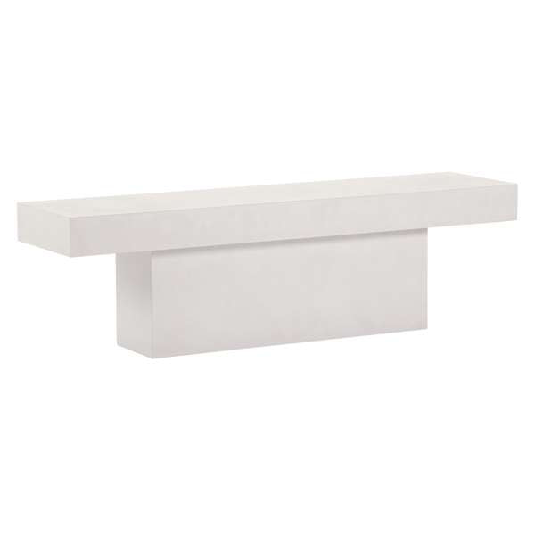 T-Bench Concrete Dining Bench