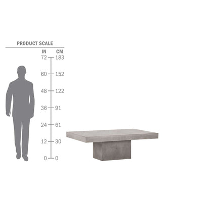 Terrace Concrete Coffee Table