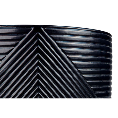 Serenity Textured Planter Set (1 Large and 1 Small)