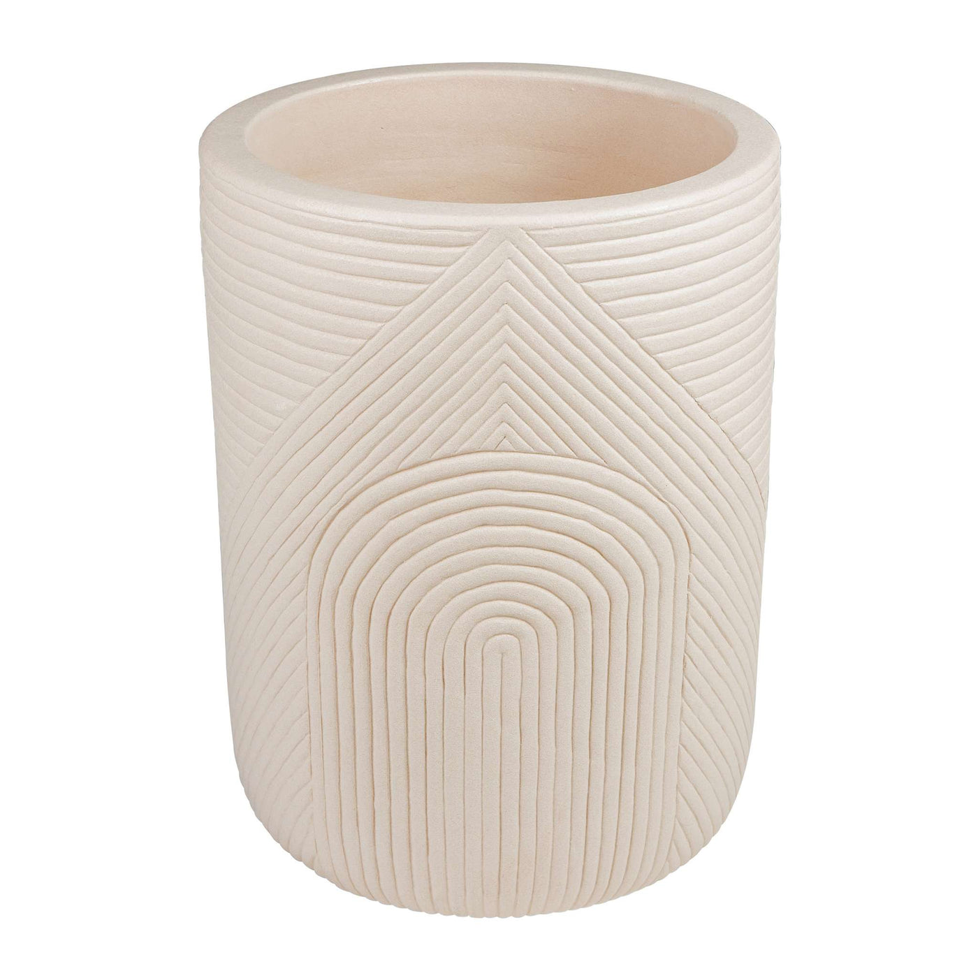Serenity Textured Planter Set (1 Large and 1 Small)