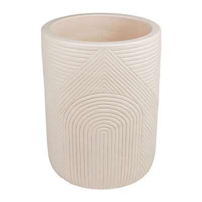Serenity Textured Planter Set (1 Large and 1 Small)
